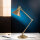 Lampe de bureau ISMENE laiton H:66cm Lampe