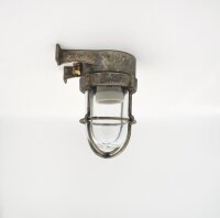 Applique ext&eacute;rieure laiton verre E27 IP64 hauteur...