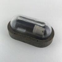 Applique extérieure verre laiton massif E27 IP64 L...