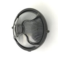 Lampe dextérieur murale laiton verre E27 IP64 D :...