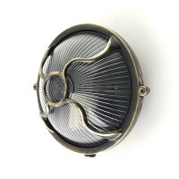Lampe dextérieur murale verre laiton...