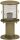 Lampe de socle laiton v&eacute;ritable verre hauteur 22 cm IP53 E27