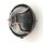 Applique ext&eacute;rieure laiton verre &Oslash; 17,5 cm rond IP64 E27