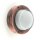 Applique ext&eacute;rieure laiton verre D : 14 cm rond IP64 G9