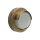 Applique murale ext&eacute;rieure laiton verre D : 14 cm IP64 G9 ronde HYRIA