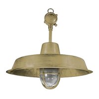 Lampe dextérieur laiton verre D : 46 cm IP44 en...
