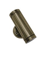 Up Down luminaire ext&eacute;rieur mur laiton verre GU10...