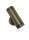 Up Down luminaire ext&eacute;rieur mur laiton verre GU10 IP44 H : 16,5 cm
