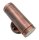 Lampe dext&eacute;rieur murale laiton v&eacute;ritable verre GU10 IP44 Up Down