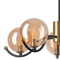Lampe de plafonnier élégante verre G9 L:54...