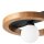 Plafonnier flexible acier bois verre G9 noir blanc