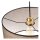 Suspension ronde Abat-jour en tissu doré E27 Ø35 cm