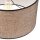 Suspension ronde Abat-jour en tissu doré E27 Ø35 cm