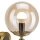 Applique sphérique G9 métal verre anti-éblouissement P:19 cm en or