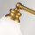 Lampe de salle de bain LED G9 IP44 L : 61 cm laiton blanc