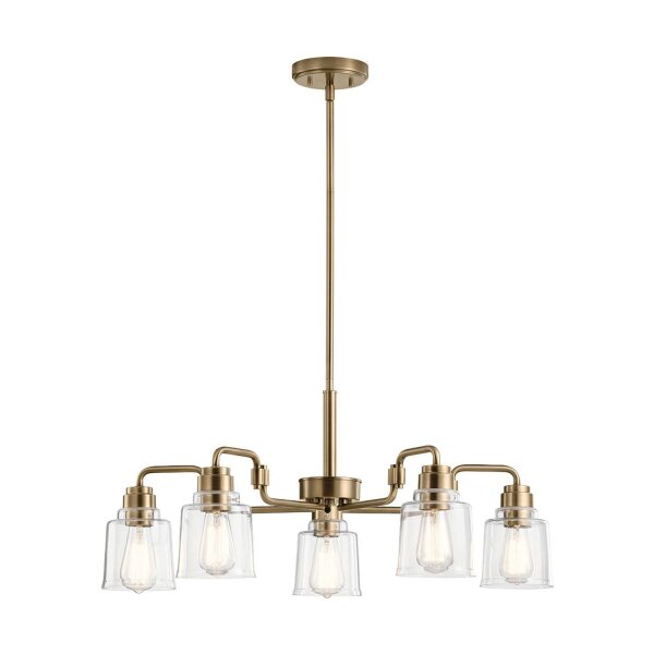 Lampe à suspendre métal verre vintage hauteur réglable
