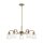 Lampe à suspendre métal verre vintage hauteur réglable