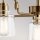Lampe à suspendre métal verre vintage hauteur réglable