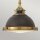 Lampe à suspendre métal E27 D : 29,2 cm rond H : max. 99,8 cm