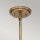 Lampe à suspendre Abat-jour en verre D : 32,4 cm rond H : max. 110 cm