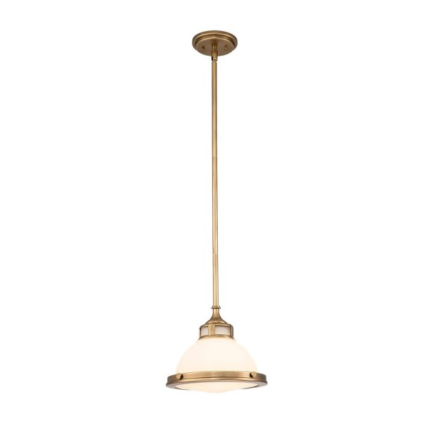 Suspension métal verre Ø 29,2 cm rond E27 Industrial