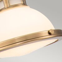 Suspension métal verre Ø 29,2 cm rond E27...
