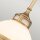 Suspension métal verre Ø 29,2 cm rond E27 Industrial