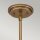 Suspension métal verre Ø 29,2 cm rond E27 Industrial