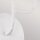 Applique métallique hauteur 61 cm blanc E14 3 flammes EIRA