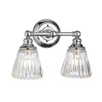 Lampe de salle de bain murale LED G9 IP44 L : 35,2 cm...