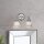 Lampe de salle de bain murale LED G9 IP44 L : 35,2 cm Métal Verre