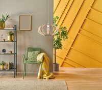 Lampe à suspendre décorative en bois E27...