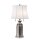 Lampadaire JOHA en nickel antique 69cm 2flmg Lampe