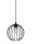 Suspension décorative fil boule métal E27 Ø23 cm