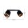 Spot de plafond flexible tissu métal E27 70 cm de long