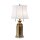 Lampadaire JOHA en laiton 69cm Lampe de sol vintage