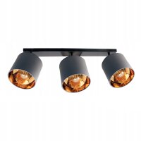Spot de plafond &eacute;blouissant tissu E27 90 cm ajustable