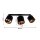 Spot de plafond réglable en tissu E27, longueur 90 cm, faible éblouissement