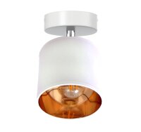 Spot de plafond flexible tissu E27 faible...