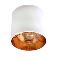 Spot de plafond flexible tissu E27 faible...