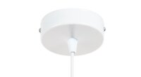 Suspension bois métal blanc E27 Ø40 cm...