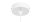 Suspension bois métal blanc E27 Ø40 cm confortable