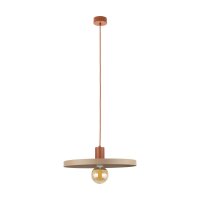 Lampe &agrave; suspendre vintage E27 &Oslash;40 cm en...