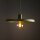 Lampe à suspendre verte E27 Ø40 cm ronde Vintage métal