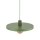 Lampe à suspendre verte E27 Ø40 cm ronde Vintage métal