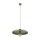 Lampe à suspendre verte E27 Ø40 cm ronde Vintage métal