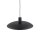 Suspension noire métal Ø41 cm rond E27 Loft