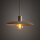 Lampe à suspendre ronde métal gris sable Ø41 cm E27 Loft