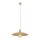Lampe à suspendre ronde métal gris sable Ø41 cm E27 Loft