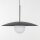 Blendarme Suspension Noir Métal Verre E27 Ø65 cm